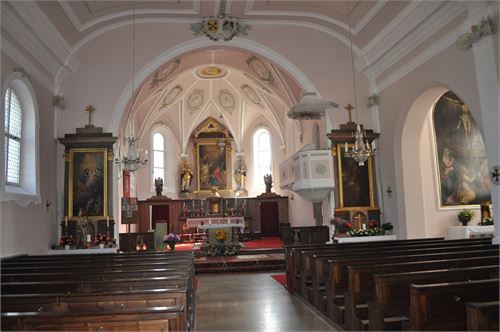 Die Kirche von Innen